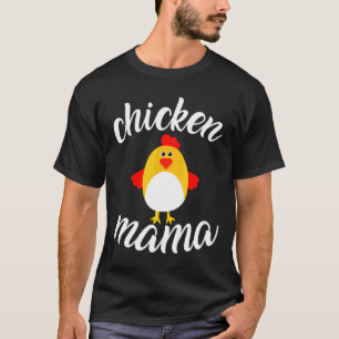 Chicken Mum Farmer Farm T-Shirt