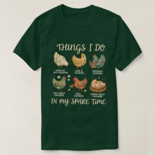 Chicken Mum   Funny Chicken Lover Quote Design T-Shirt