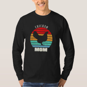Chicken Mum Poultry Momma Farm Farmer Women T-Shirt