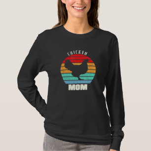 Chicken Mum Poultry Momma Farm Farmer Women T-Shirt