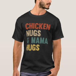 Chicken Mum Vintage for Mum or Grandma Nugget T-Shirt