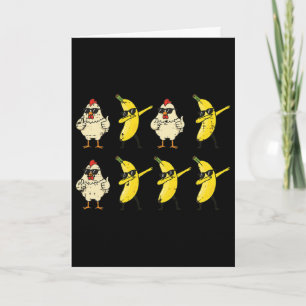Chicken Nana Dance Dab Funny Dance Meme Kids Men W Card