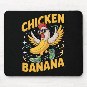 Chicken Nana Dance Meme Hen And Nana Mouse Pad