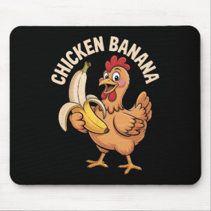 Chicken Nana Meme Trending Funny Chicken Nana _1 Mouse Pad