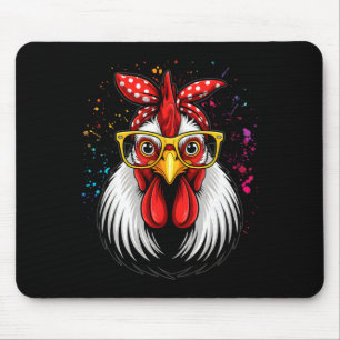 Chicken Ndana Girl - Poultry Owner Rancher Farmer Mouse Pad