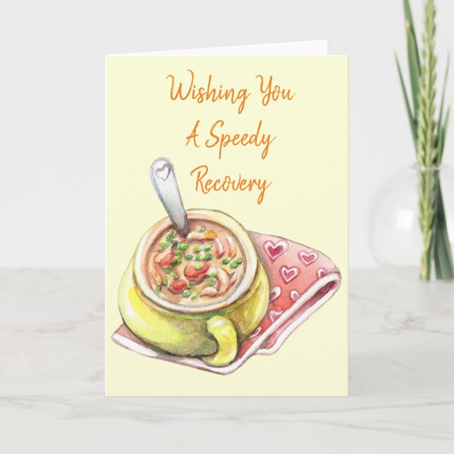 Chicken Noodle Soup Card (Front)