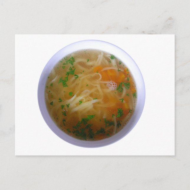 Chicken Noodle Soup Postcard (Front)