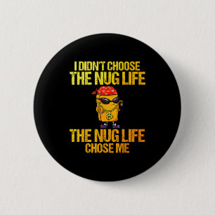 Chicken Nugget Art For Men Women Kids Chicken Nugg 6 Cm Round Badge