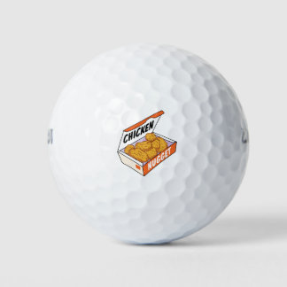 Chicken Nugget Box Golf Balls