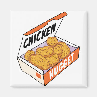 Chicken Nugget Box Magnet