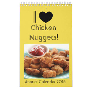 Chicken Nugget Calendar 2018