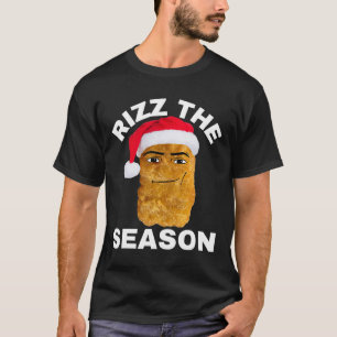 Chicken Nugget Christmas Rizz The Season - Uni-adu T-Shirt