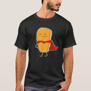 Chicken Nugget Cute Super Halloween Food Puns Funn T-Shirt