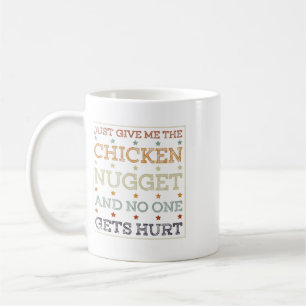 Chicken Nugget Funny Gift Turkey Trot Thanksgiving Coffee Mug