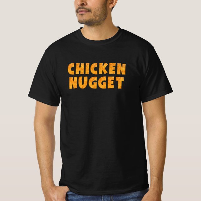 Chicken Nugget Halloween Costume Gift T-Shirt (Front)