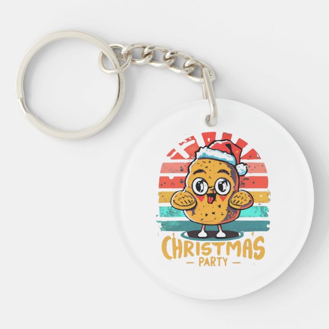 Chicken-nugget Key Ring (Front)