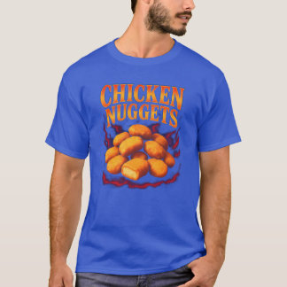 Chicken Nuggets Favorite Food Weird 90s Nuggets re T-Shirt