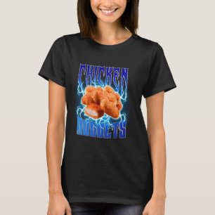 Chicken Nuggets Heavy Metal - Funny Chicken Nugget T-Shirt