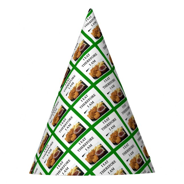 chicken nuggets party hat (Front)