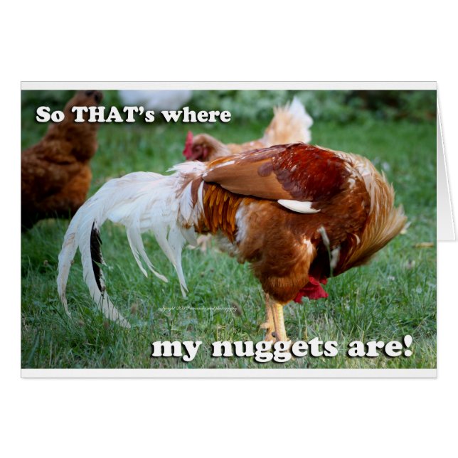 Chicken Nuggets - Rooster (Front Horizontal)