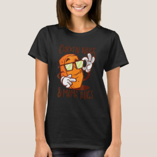 Chicken Nugs And Mama Hugs Chicken Nugget Graphic T-Shirt