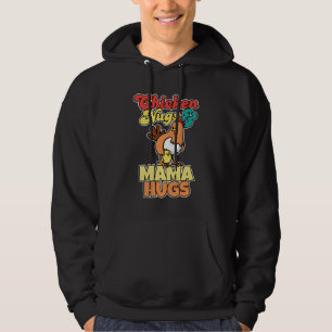 Chicken Nugs And Mama Hugs Funny Mother Day Hoodie