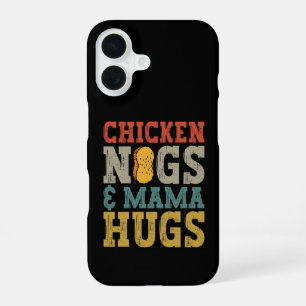 Chicken Nugs and Mama Hugs Toddler Nugget Lover iPhone 16 Case