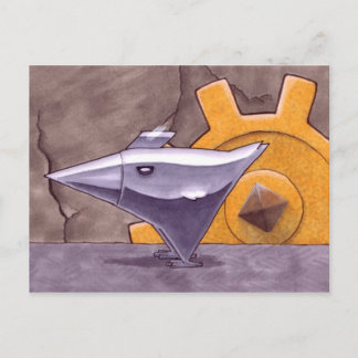 Chicken of Metal postcard