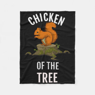 Chicken Of The Tree Fleece Blanket