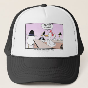Chicken Or Egg? Funny Gifts & Collectibles Trucker Hat