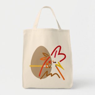 Chicken or Egg Question Modern Tote Bag