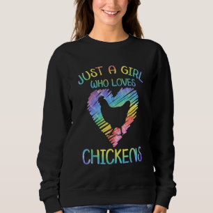 Chicken Outfit for Chicken Hen Lovers Apparel Wome Sweatshirt