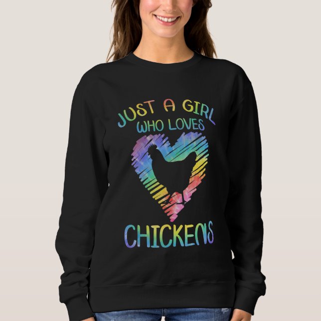 Chicken Outfit for Chicken Hen Lovers Apparel Wome Sweatshirt (Front)