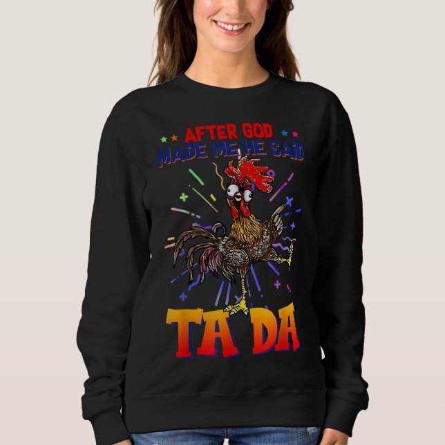 Chicken Outfits Af Sweatshirt (Front)