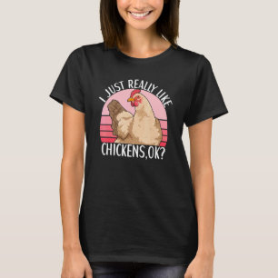 Chicken Owner Farming Apparel For Chicken Farmer 5 T-Shirt