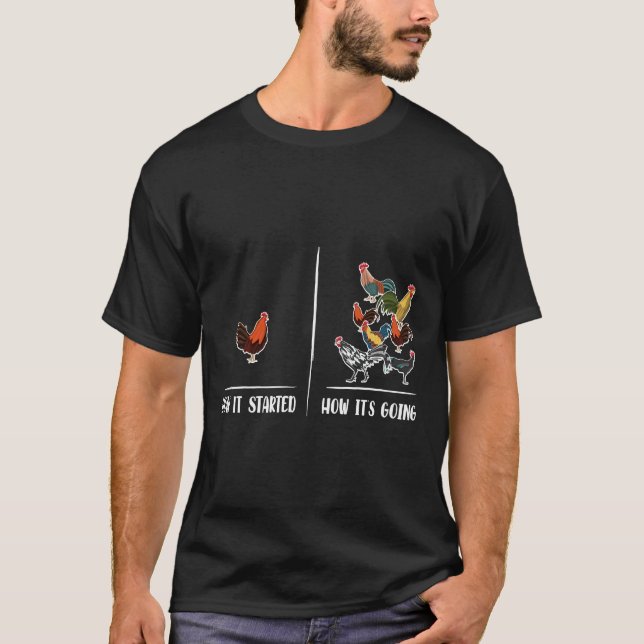 Chicken Owner H T-Shirt (Front)