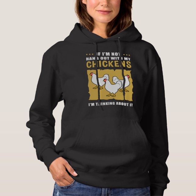 Chicken Owner Ha Hoodie (Front)