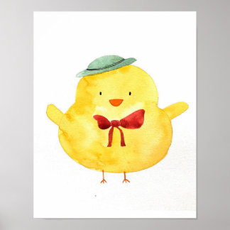 Chicken Painting | Framed Gallery Poster