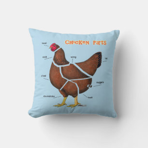 Chicken Parts Cushion