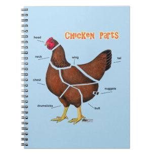 Chicken Parts Notebook