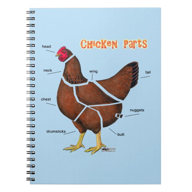 Chicken Parts Notebook (Front)