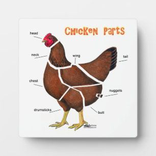 Chicken Parts Plaque
