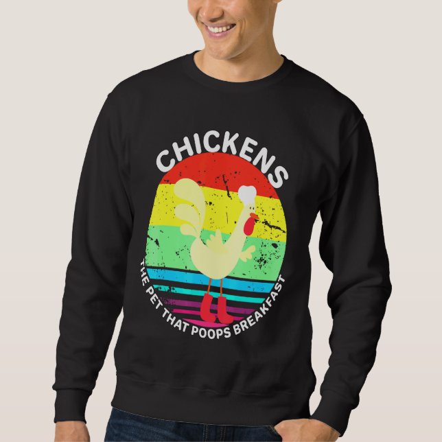 Chicken Pet  Sweatshirt (Front)