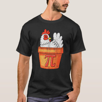 Chicken Pi Apparel Pi Day Cool Math T-Shirt
