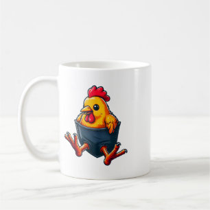 Chicken Pocket Hen Poultry Owner Chicken Whisperer Coffee Mug