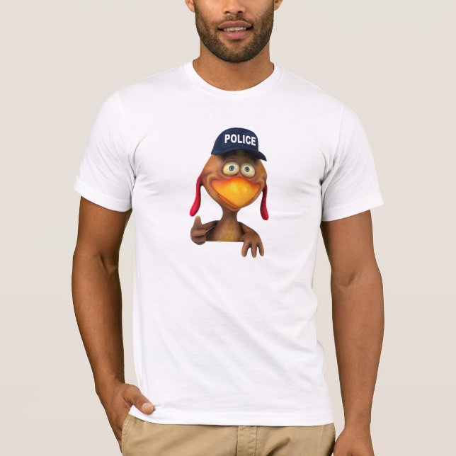 Chicken Police T-Shirt (Front)