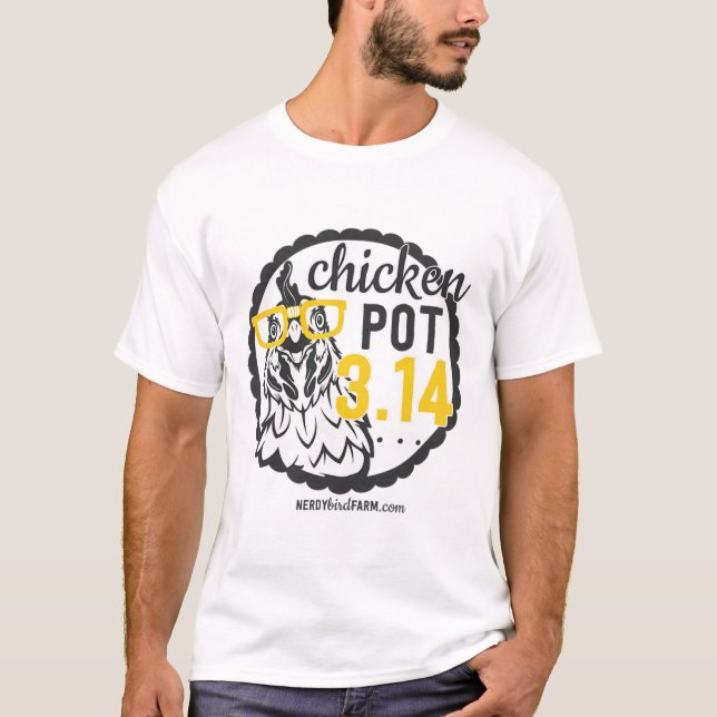 Chicken Pot 3.14  T-Shirt (Front)