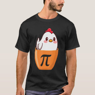 Chicken Pot Pi Costume, Math Day Math Costume T-Shirt