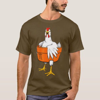 Chicken Pot PI Day  Gift Men Women Kids Math  T-Shirt