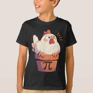 Chicken Pot Pi Day Men Women Kids Math Teacher Gif T-Shirt